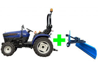 Malotraktor Farmtrac Compact 26 4WD + snežná radlica 